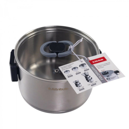 ATTRIBUTE кастрюля foldaway 2,3л ASF018